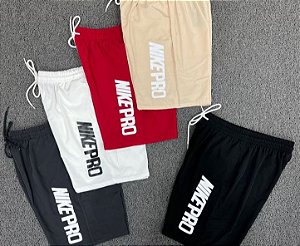 SHORT ELASTANO NIKE - CINZA CLARO