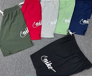 SHORT ELASTANO NIKE - VERMELHO