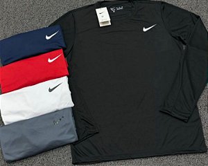 CAMISETA MANGA LONGA TÉRMICA NIKE - PRETA