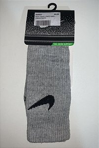 MEIA CANO LONGO NIKE - CINZA/PRETO