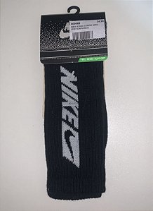 MEIA CANO LONGO NIKE - PRETO/BRANCO