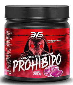 PROHIBIDO 3VS BUBBLE GUM 360G