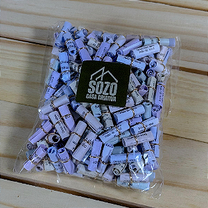 Refil Sozo de Versículos - 200 Tubinhos - 50g