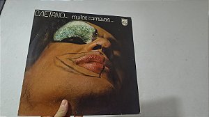 Lp Caetano Veloso - Muitos Carnavais (Reedição 1985)