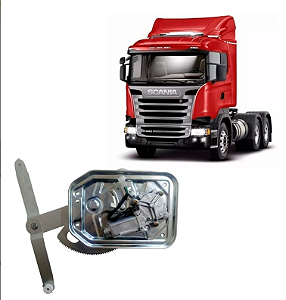 MÁQUINA VIDRO ELÉTRICA CAMINHÃO SCANIA SERIE 4-5 98D ESQUERDA C/ MOTOR ORIGINAL 24V