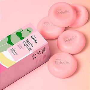 Sabonete em Barra Puro Vegetal Tododia Acerola e Hibisco