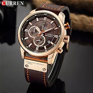 Relógio Masculino CURREN Coffee