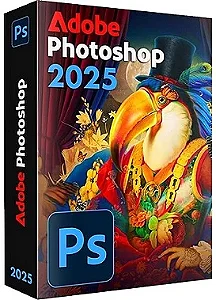 Adobe Photoshop 2025 – Licença Original - Vitalícia - C\ Nota Fiscal - (Envio imediato por e-mail)