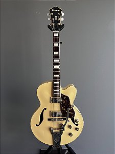 Guitarra Ibanez Artcore AF75TDG-IV-12-03 com upgrade