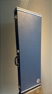 ESTOJO RÍGIDO (CASE) GUITARRA ELÉTRICA - RETANGULAR AZUL