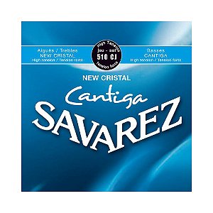 Encordoamento Violão Nylon Savarez New Cristal Cantiga 510CJ