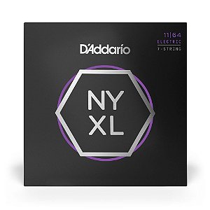 Encordoamento Para Guitarra 7C 11-64 D Addario NYXL1164