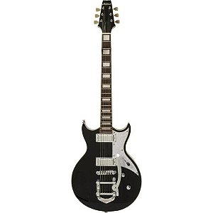 Guitarra Aria Pro II 212-MK2 Bowery Black
