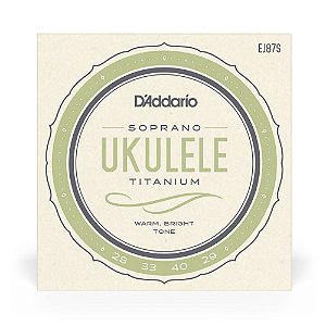 Encordoamento Ukulele Soprano D Addario Pro-Arté Titanium