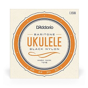 Encordoamento Ukulele Barítono D Addario Pro-Arté Black EJ53B