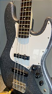 Contrabaixo Seizi Fun Jazu JB4 – 4 Cordas – Space Grey Sparkle