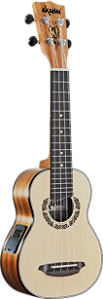 UKULELE AKAHAI AKS-21E ELETRICO TATOO