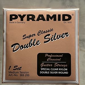 Corda  NYLON  Pyramid Super Classic Double Silver Carbon MT