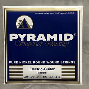 Cordas Pyramid para Guitarra Elétrica – Níquel – Medium (MT)