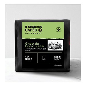 Café Especial Grão da Conquista – Frutas Brancas e Cupuaçu com corpo sedoso
