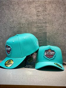 Boné Trucker Aba Curva  Ciano