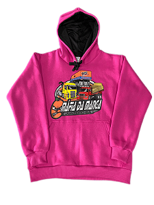 Moletom Tr Iludido Rosa Logo Nova