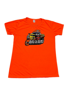 Camiseta Tr Iludido Laranja Baby Look