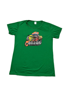 Camiseta Tr Iludido Verde Baby Look