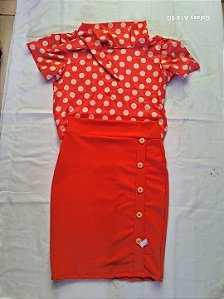 Vestido laranja