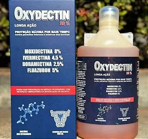 OXYDECTIN 20% Endectocida para Bovinos 500ml