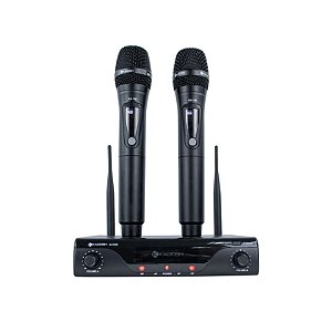MICROFONE S/ FIO KADOSH DUPLO UHF K412M