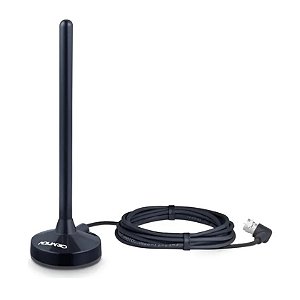 ANTENA TV AQUARIO 5 EM 1 HDTV CABO 2.5M DTV-100P