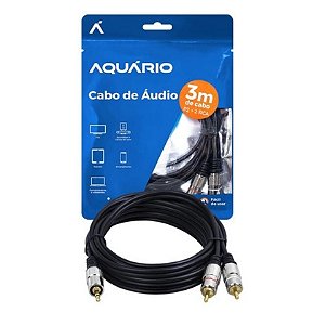 CABO AUDIO AQUARIO 1 P2 + 2 RCA 3M CBO-403