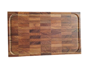 Tábua de corte End Grain CUMARÚ 50x30x3,5 cm