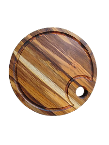 Tábua de corte redonda 30x30x2 cm