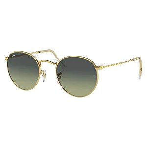 Óculos Ray Ban Solar  RB 3447 Round Metal 001/BH 53 21 145 2N