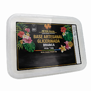 Base Glicerinada Branca 1kg Peter Paiva