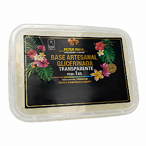 Base Glicerinada Transparente 1kg Peter Paiva