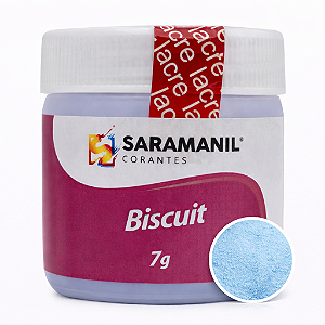 Corante em Pó para Biscuit Azul Bebê 4grs Saramanil
