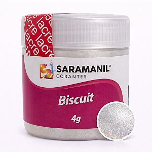 Corante em Pó para Biscuit Camaleão Prata 4grs Saramanil