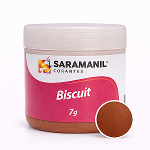 Corante em Pó para Biscuit Pele Morena 7grs Saramanil