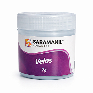 Corante em Pó para Velas Anilina 7g Azul Candy Saramanil