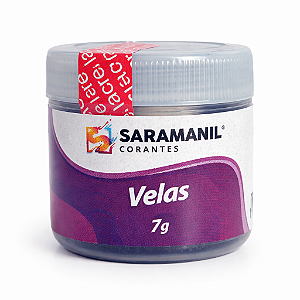 Corante em Pó para Velas Anilina 7g Azul Saramanil