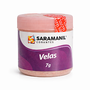 Corante em Pó para Velas Anilina 7g Cereja Saramanil