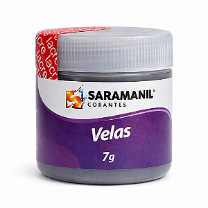 Corante em Pó para Velas Anilina 7g Lilás Saramanil