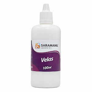 Corante Líquido para Velas 100ml Branco Saramanil