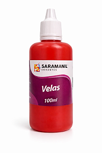 Corante Líquido para Velas 100ml Laranja Saramanil