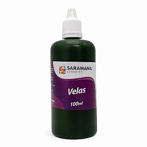 Corante Líquido para Velas 100ml Verde Saramanil