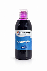 Corante Líquido Sabonete 100ml Pink Saramanil