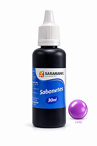 Corante Líquido Sabonete 30ml Lilás Saramanil